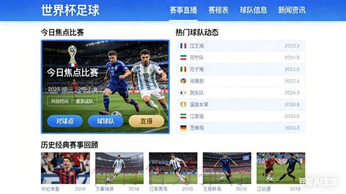 2026足球世界杯在线看直播平台推荐 2026足球世界杯在线看直播平台推荐